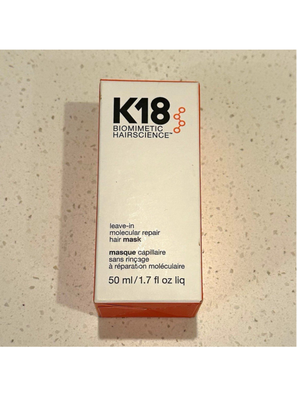 K18 Biomimetic Hairscience Leave-In Molecular Repair Hair Mask 50 ml 1.7 oz